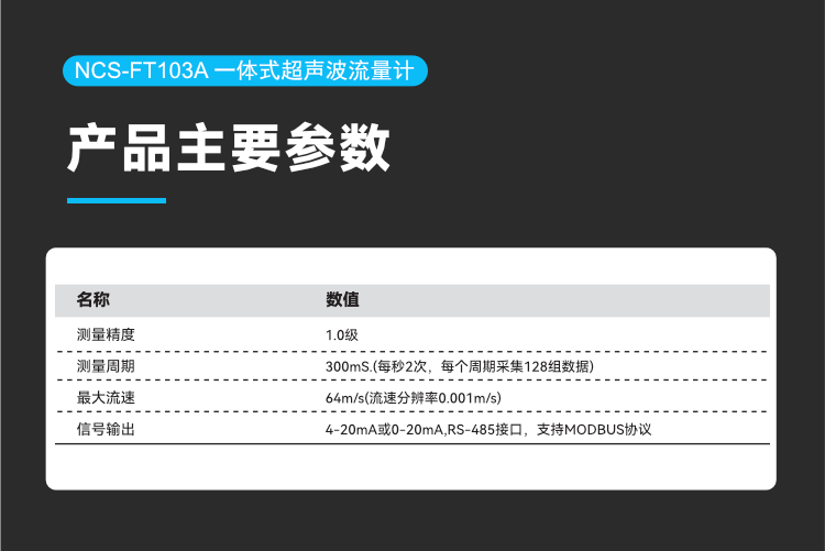 NCS-FT103A 一体式超声波流量计.png